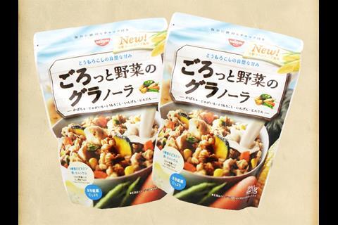 Japan: Corn Soup Vegetable Granola